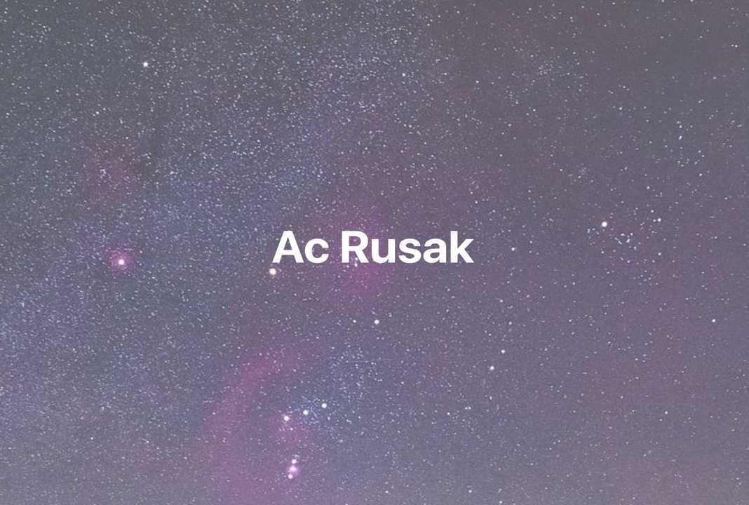 Gambar Mimpi Ac Rusak