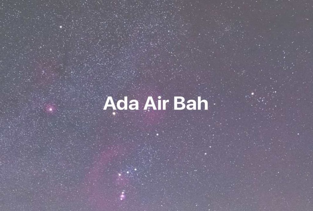 Gambar Mimpi Ada Air Bah