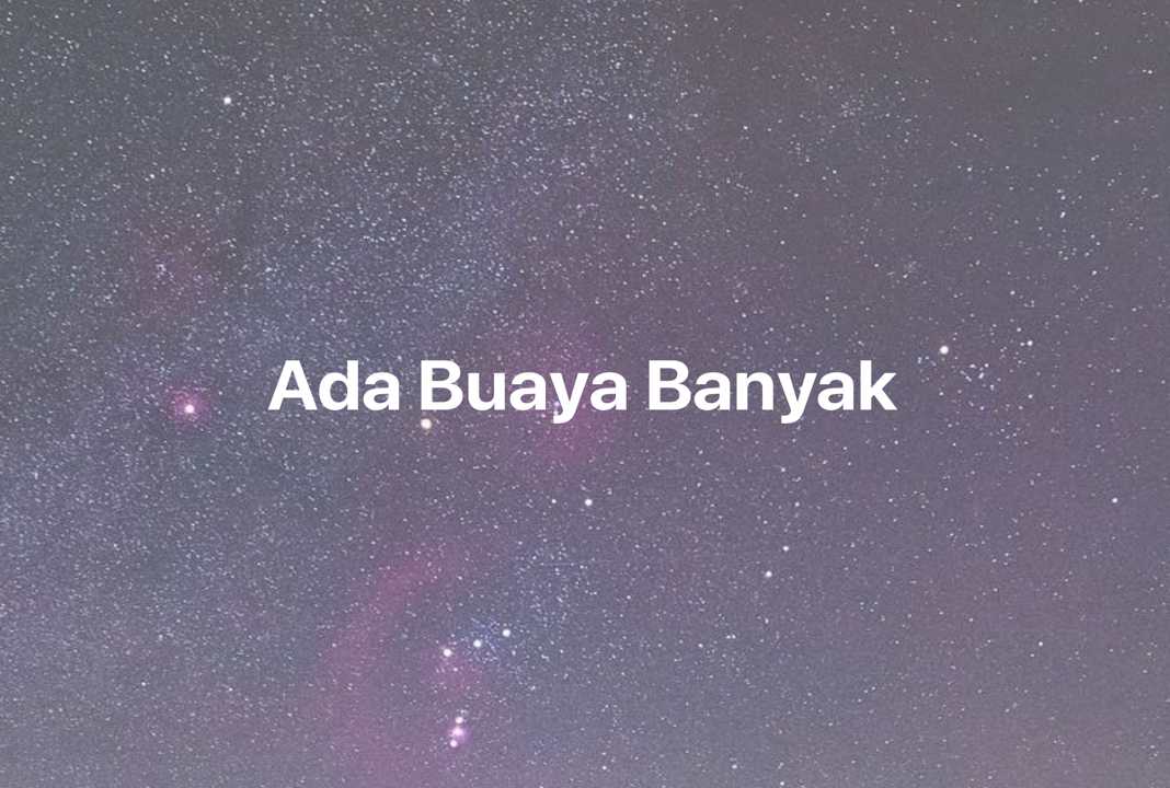 Gambar Mimpi Ada Buaya Banyak