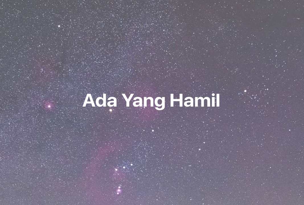 Gambar Mimpi Ada Yang Hamil