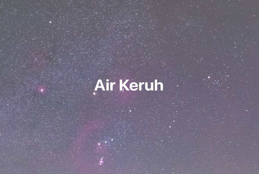 Gambar Mimpi Air Keruh