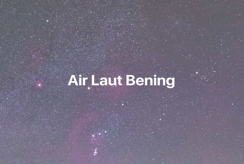 Gambar Mimpi Air Laut Bening