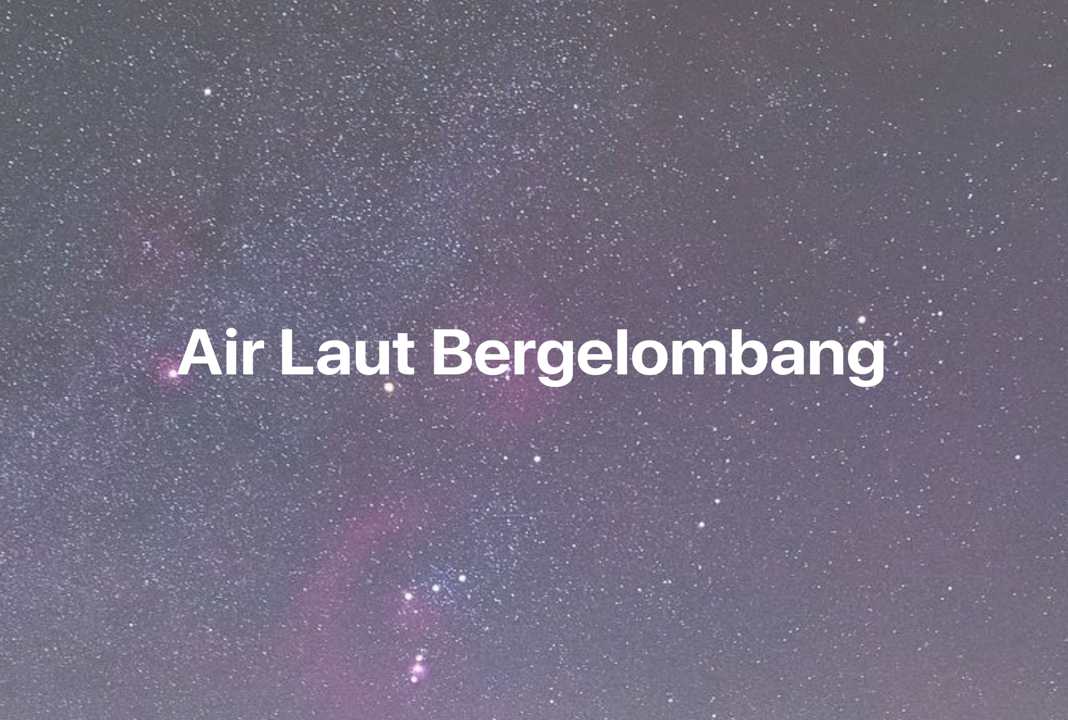 Gambar Mimpi Air Laut Bergelombang