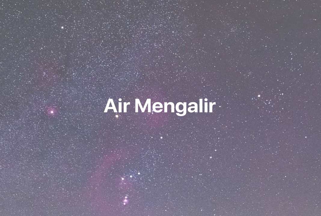 Gambar Mimpi Air Mengalir