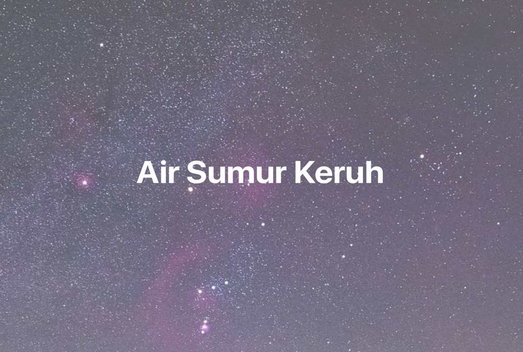 Gambar Mimpi Air Sumur Keruh