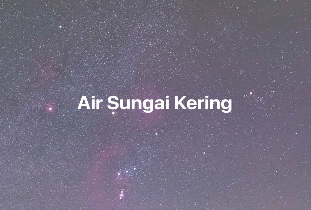 Gambar Mimpi Air Sungai Kering