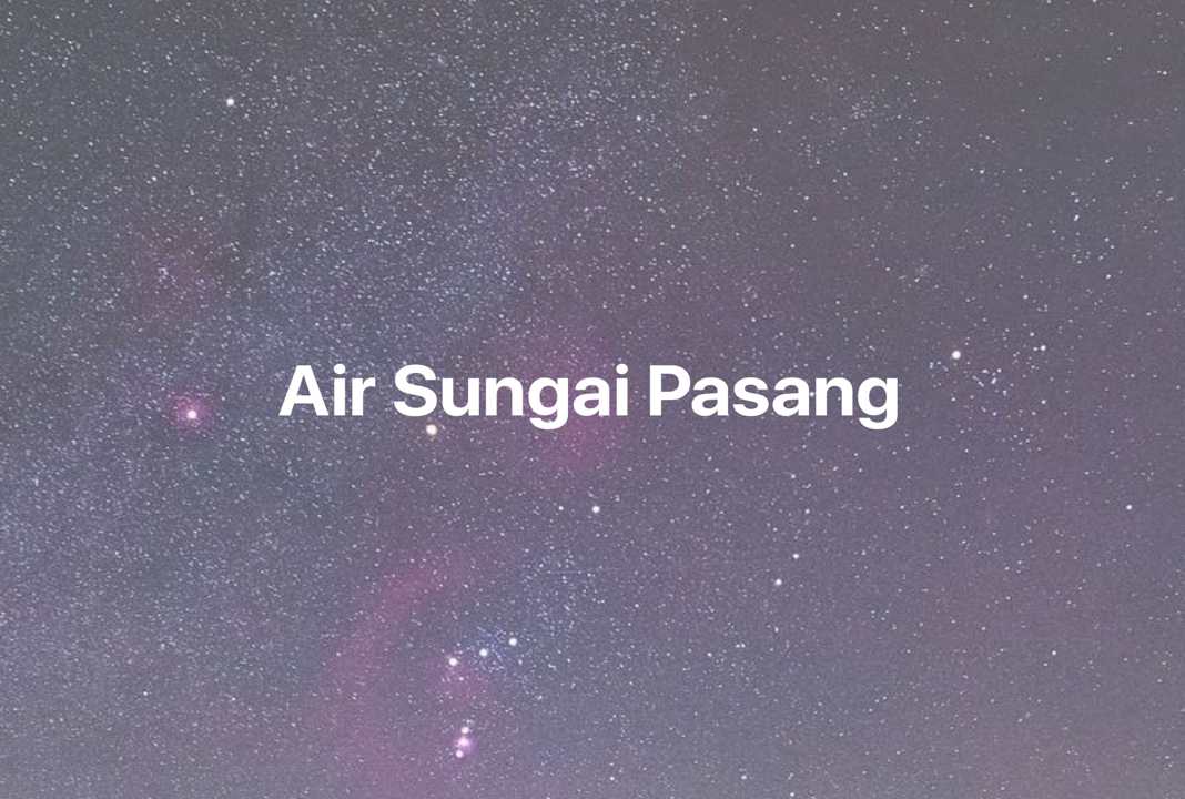 Gambar Mimpi Air Sungai Pasang