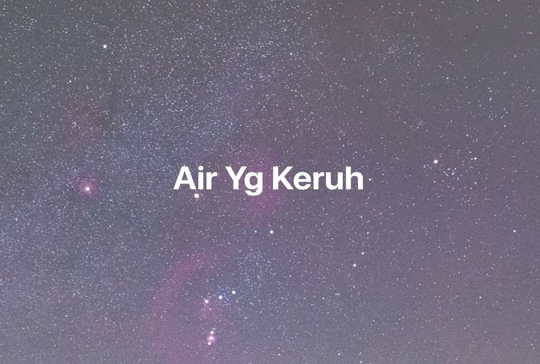 Gambar Mimpi Air Yg Keruh