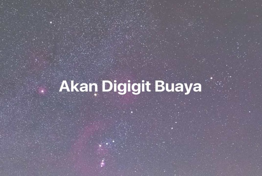 Gambar Mimpi Akan Digigit Buaya