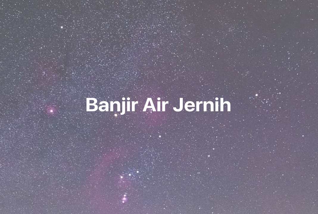 Gambar Mimpi Banjir Air Jernih