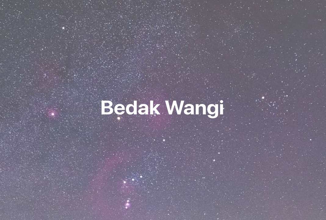 Gambar Mimpi Bedak Wangi