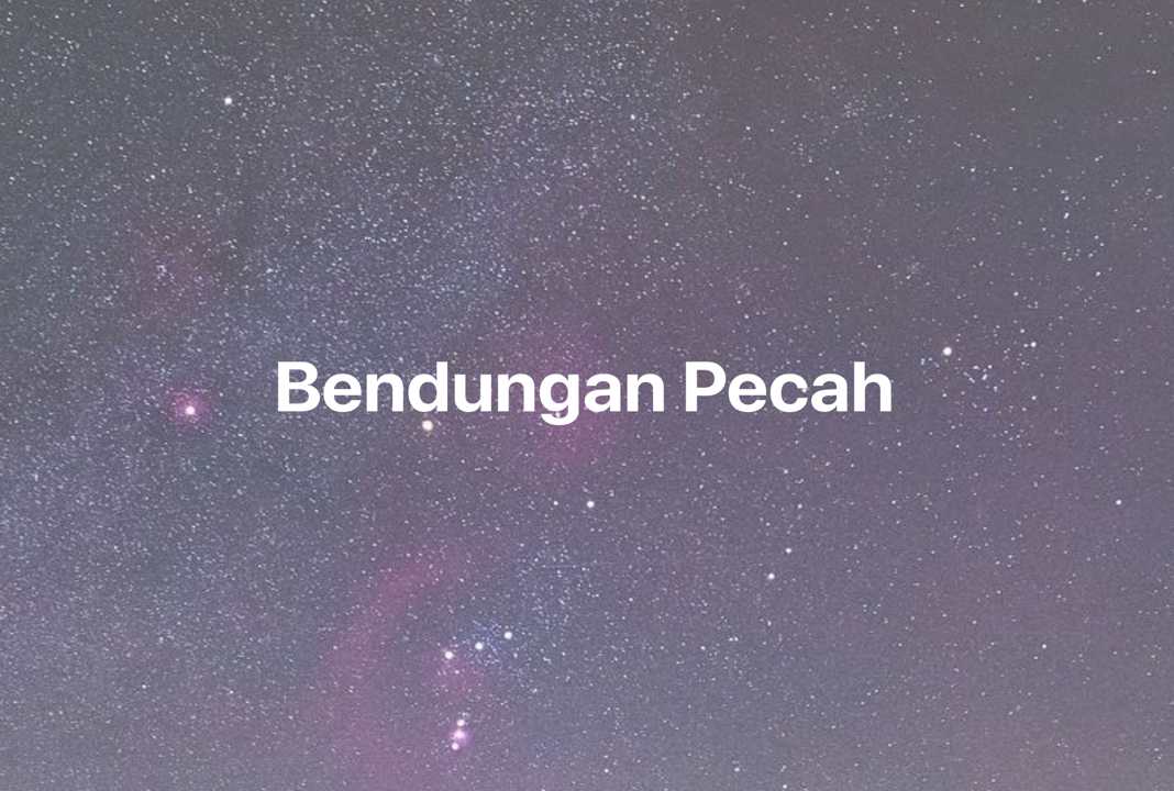 Gambar Mimpi Bendungan Pecah