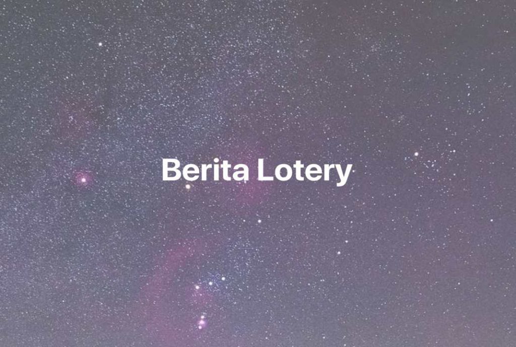 Gambar Mimpi Berita Lotery