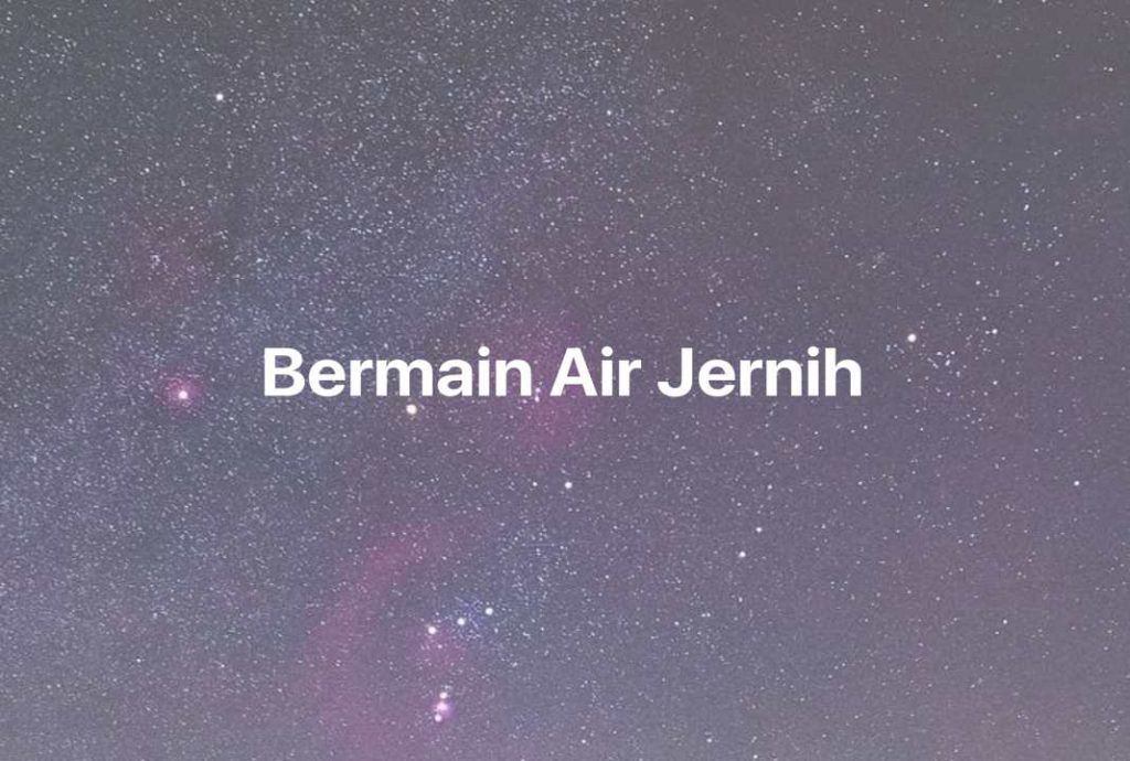 Gambar Mimpi Bermain Air Jernih