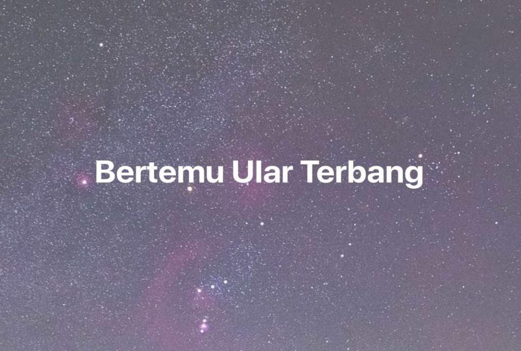 Gambar Mimpi Bertemu Ular Terbang