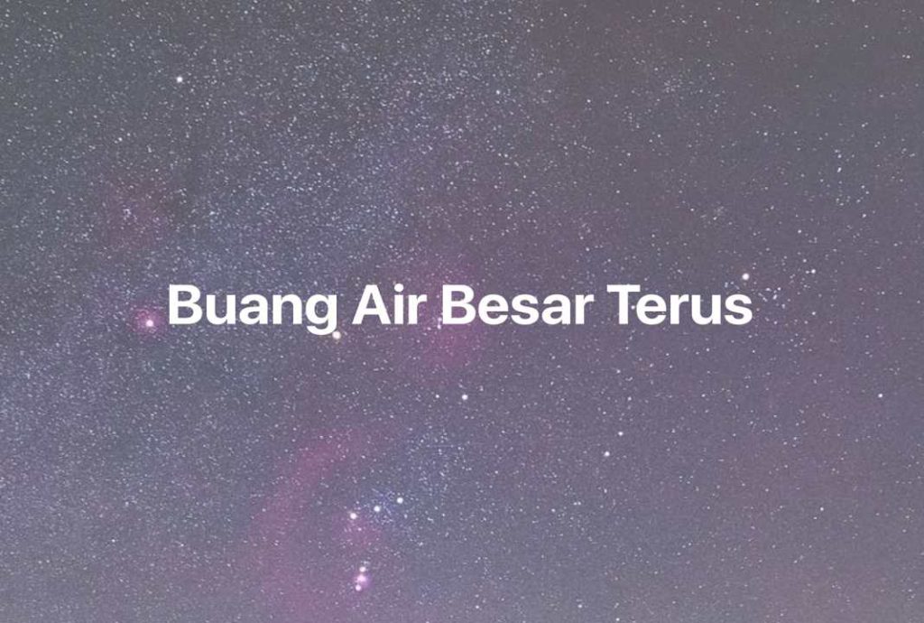 Gambar Mimpi Buang Air Besar Terus