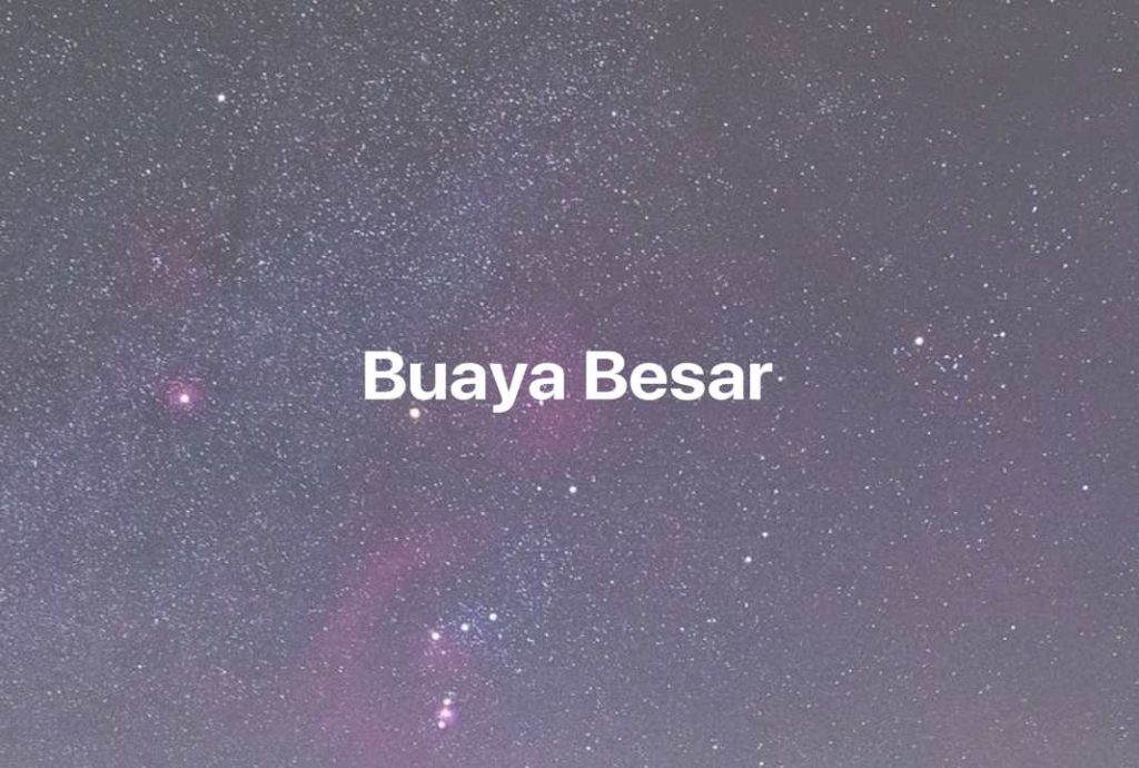 Gambar Mimpi Buaya Besar