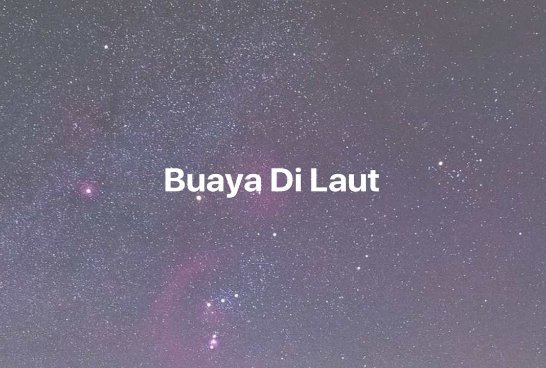 Gambar Mimpi Buaya Di Laut