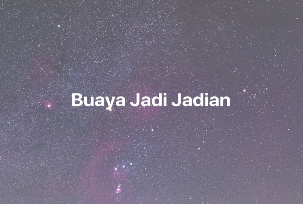 Gambar Mimpi Buaya Jadi Jadian