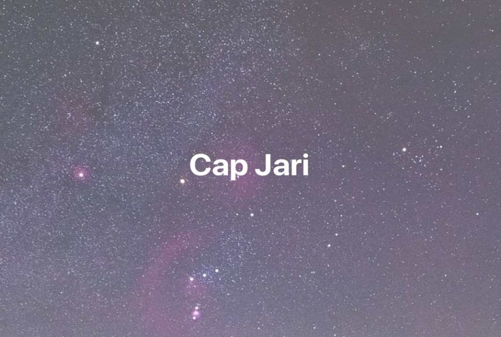 Gambar Mimpi Cap Jari