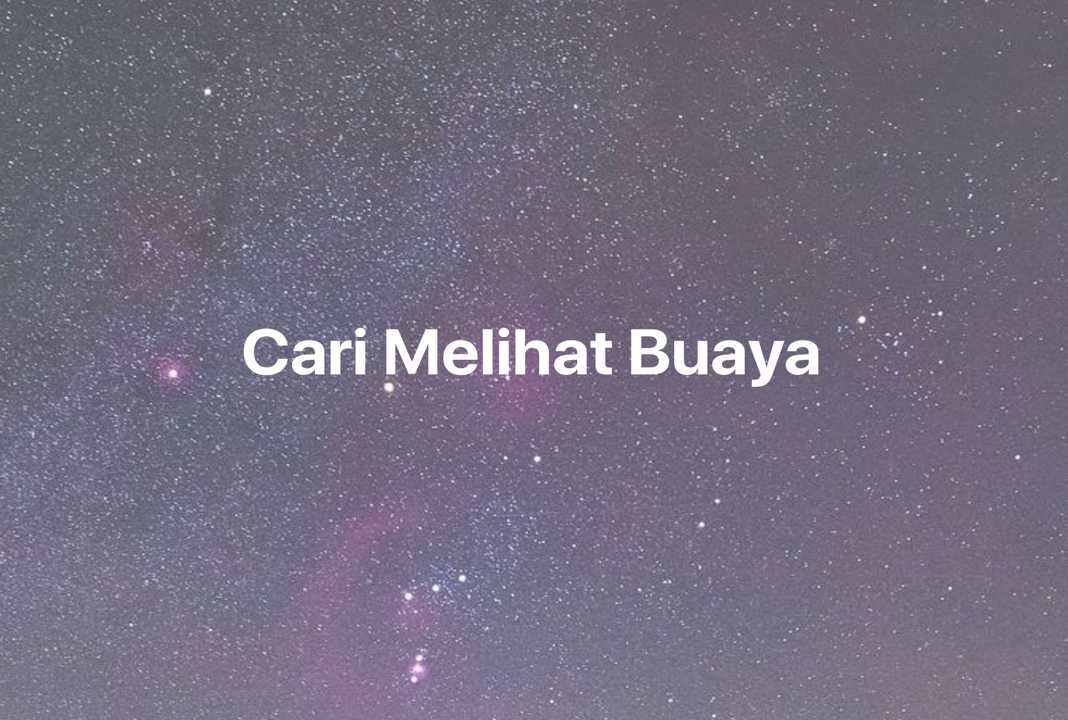 Gambar Mimpi Cari Melihat Buaya