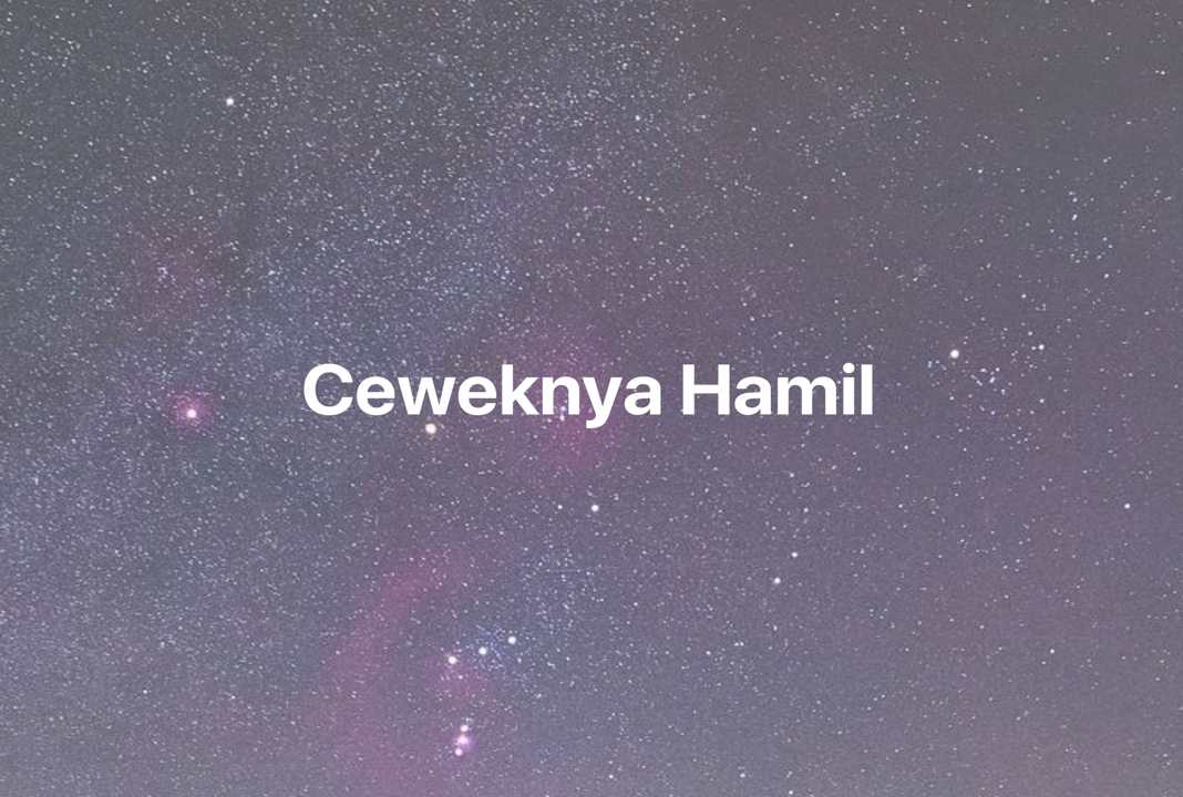 Gambar Mimpi Ceweknya Hamil