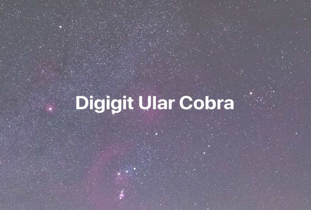 Gambar Mimpi Digigit Ular Cobra