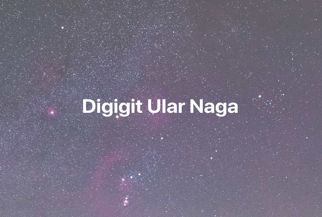 Gambar Mimpi Digigit Ular Naga