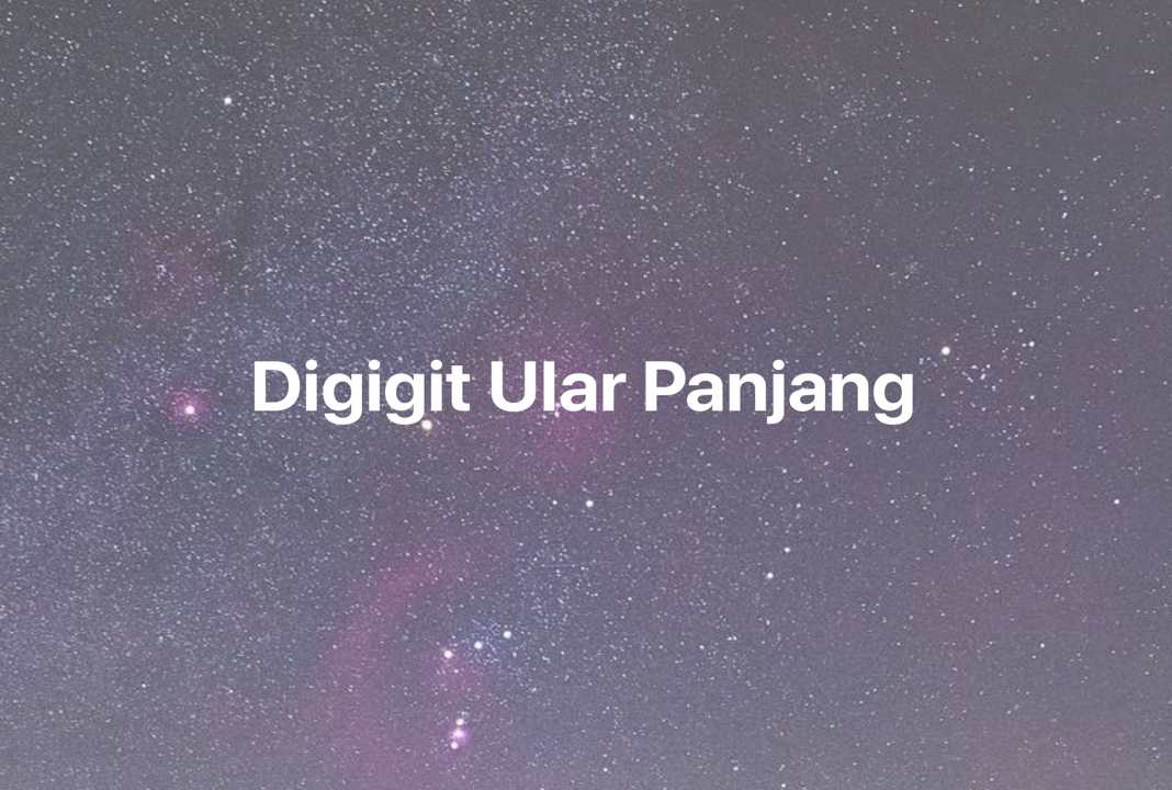 Gambar Mimpi Digigit Ular Panjang