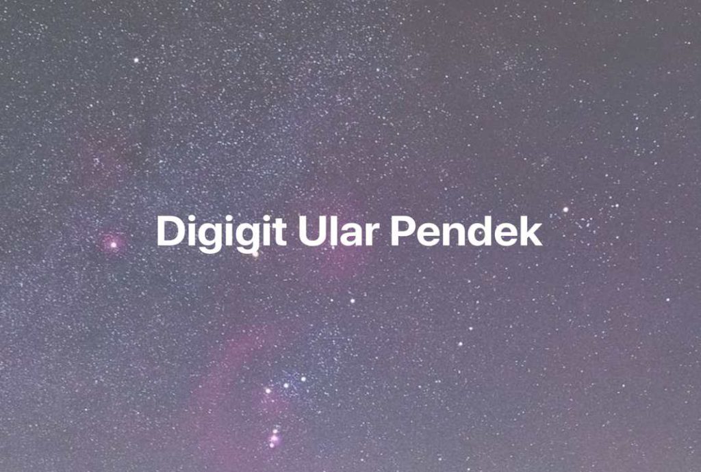 Gambar Mimpi Digigit Ular Pendek