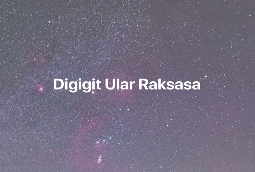 Gambar Mimpi Digigit Ular Raksasa