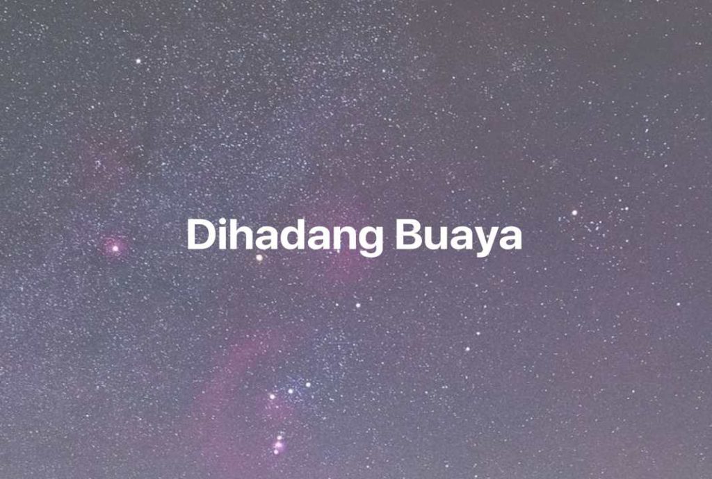 Gambar Mimpi Dihadang Buaya