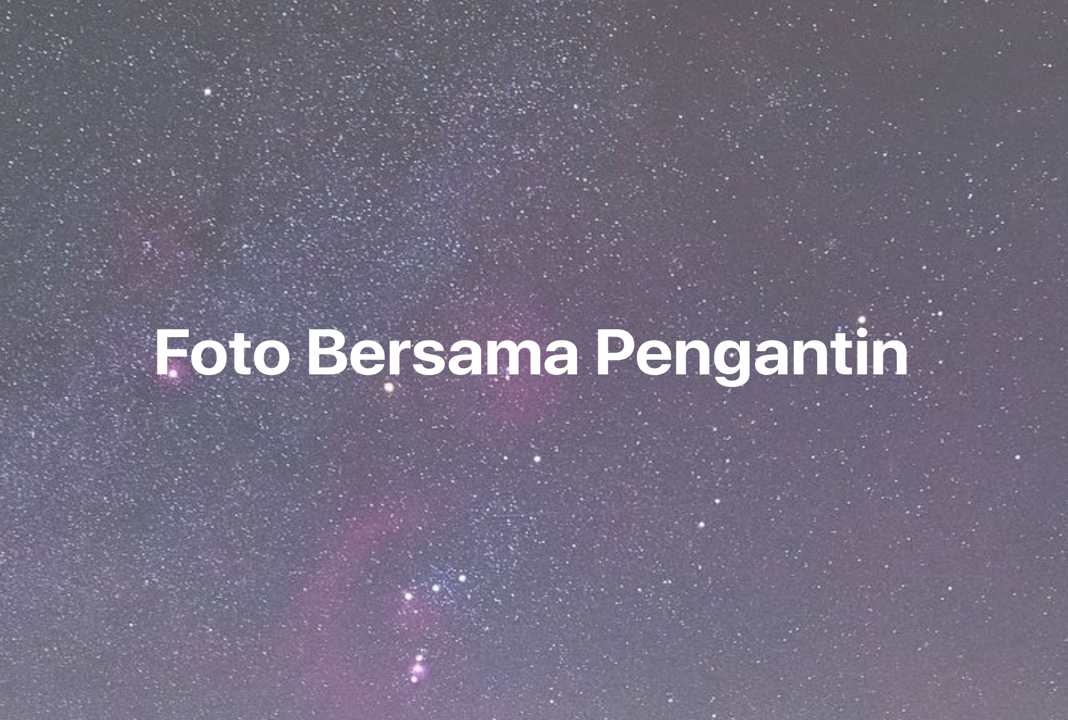 Gambar Mimpi Foto Bersama Pengantin