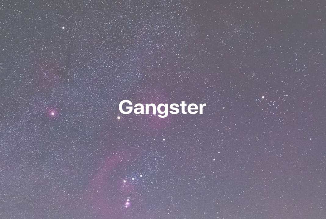 Gambar Mimpi Gangster