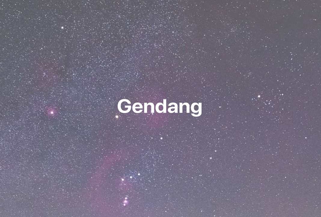 Gambar Mimpi Gendang