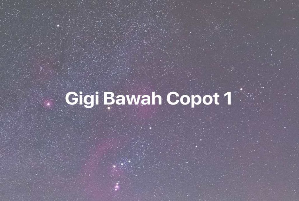 Gambar Mimpi Gigi Bawah Copot 1