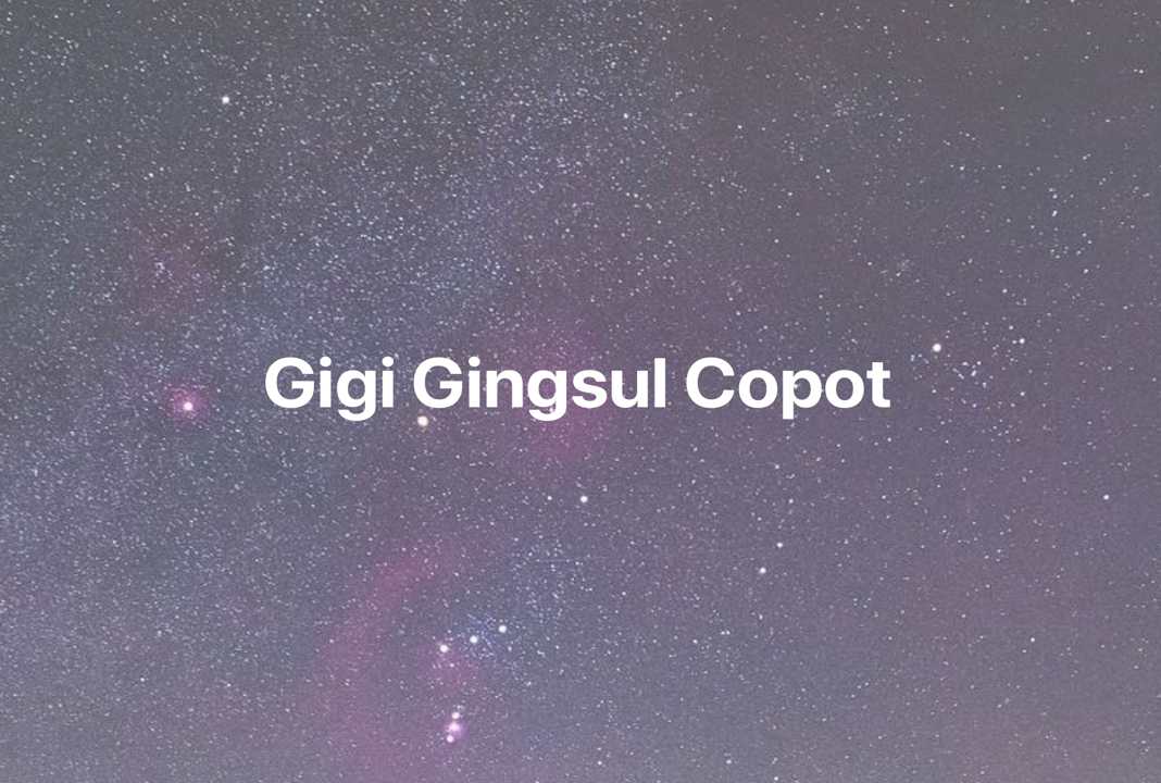 Gambar Mimpi Gigi Gingsul Copot