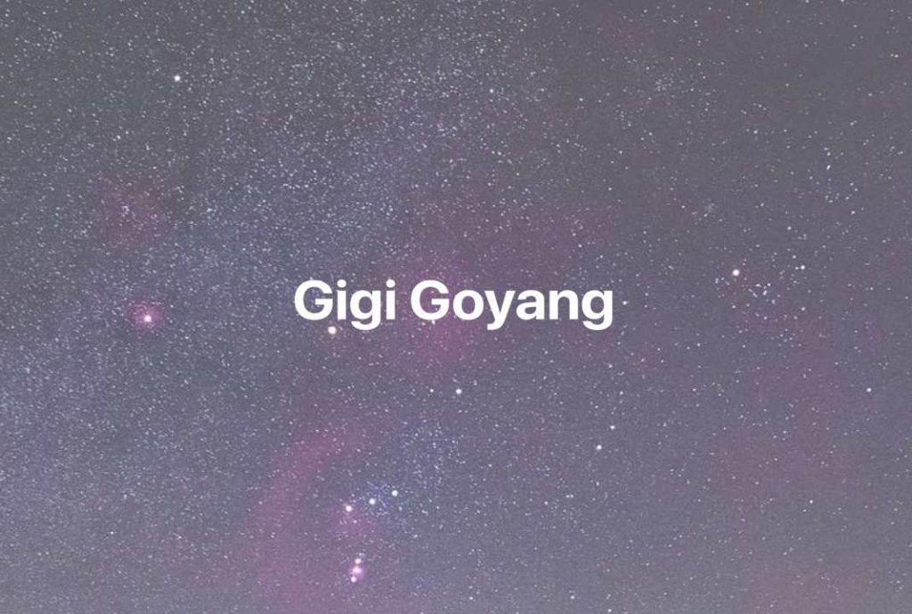 Gambar Mimpi Gigi Goyang