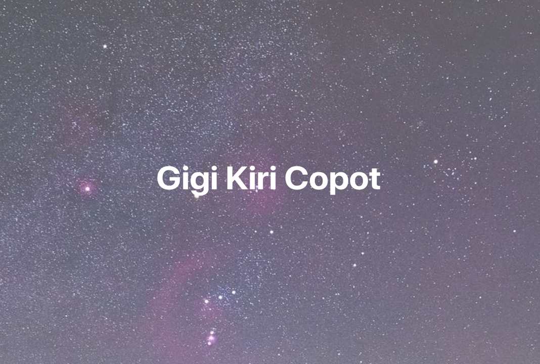 Gambar Mimpi Gigi Kiri Copot