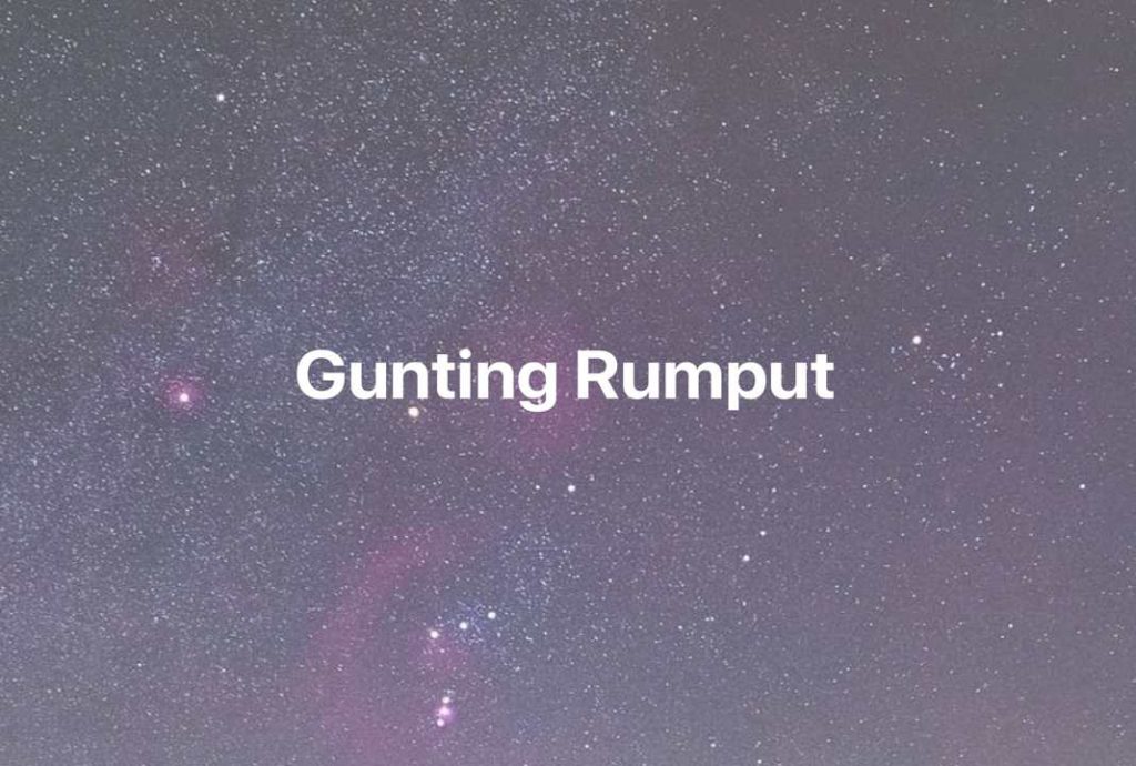 Gambar Mimpi Gunting Rumput