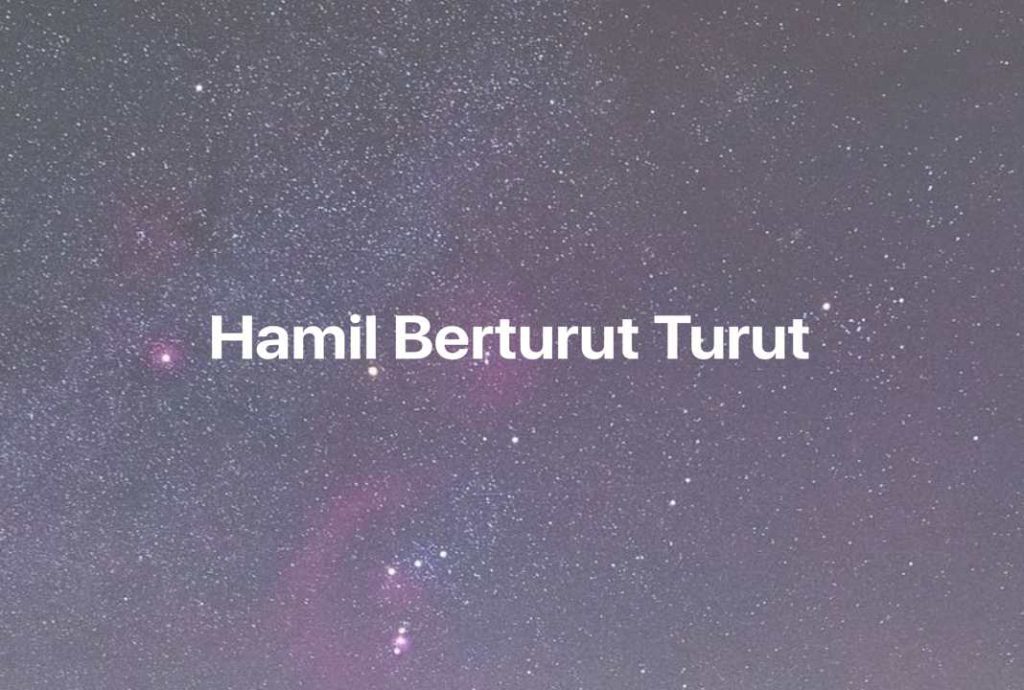 Gambar Mimpi Hamil Berturut Turut