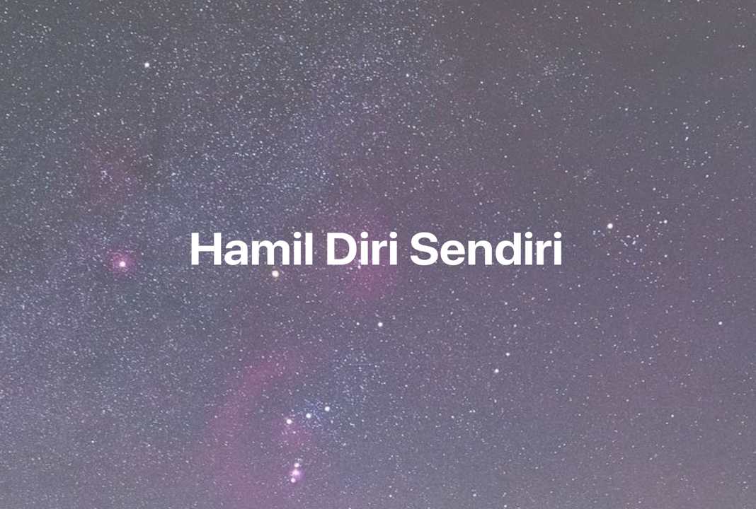 Gambar Mimpi Hamil Diri Sendiri