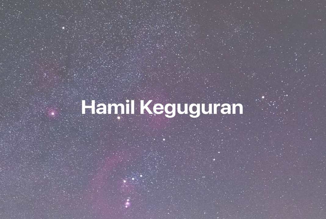 Gambar Mimpi Hamil Keguguran