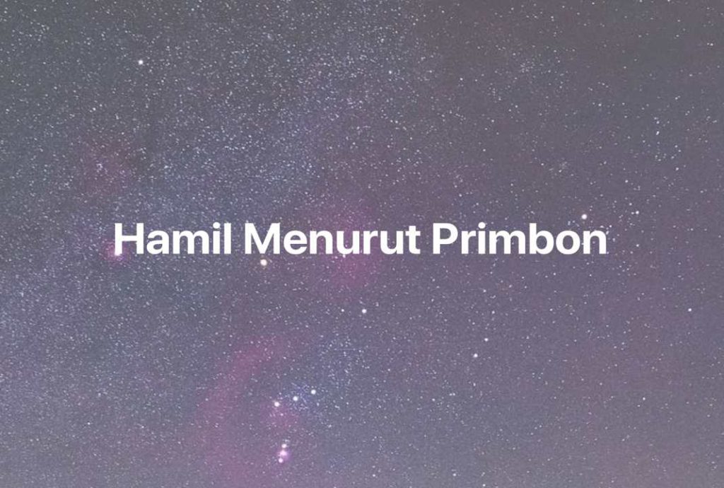 Gambar Mimpi Hamil Menurut Primbon