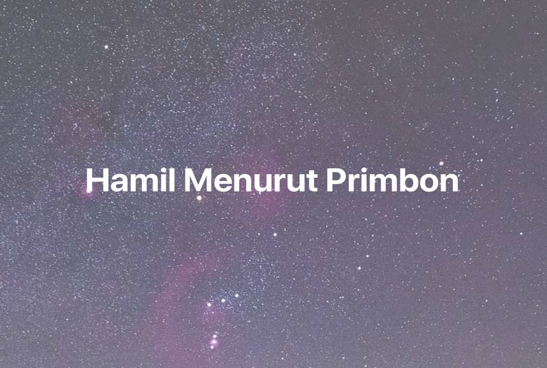 Gambar Mimpi Hamil Menurut Primbon