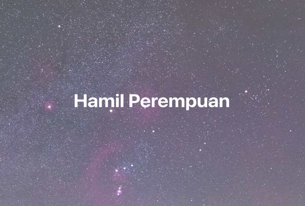 Gambar Mimpi Hamil Perempuan