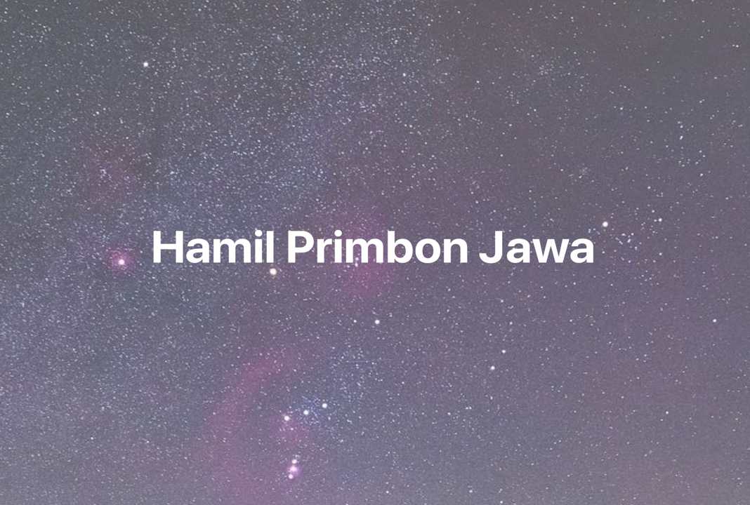 Gambar Mimpi Hamil Primbon Jawa