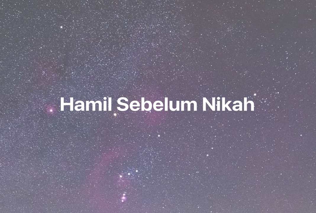 Gambar Mimpi Hamil Sebelum Nikah