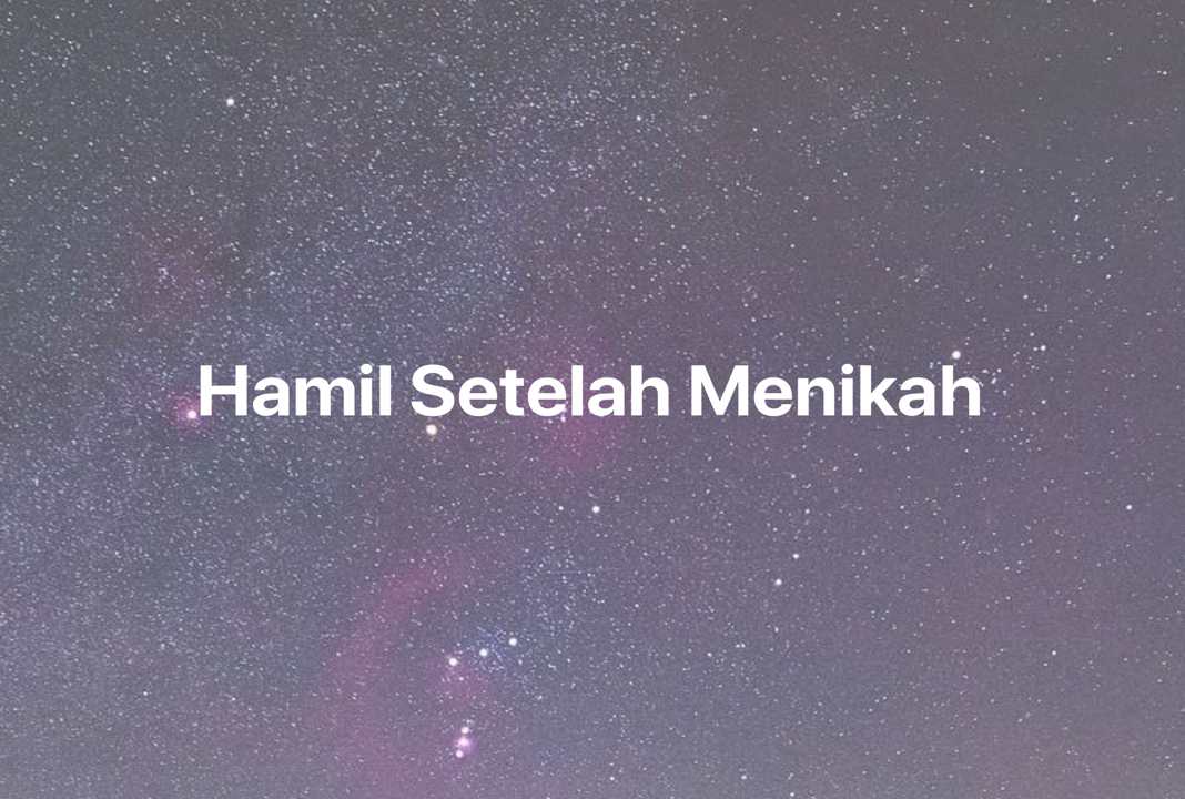 Gambar Mimpi Hamil Setelah Menikah