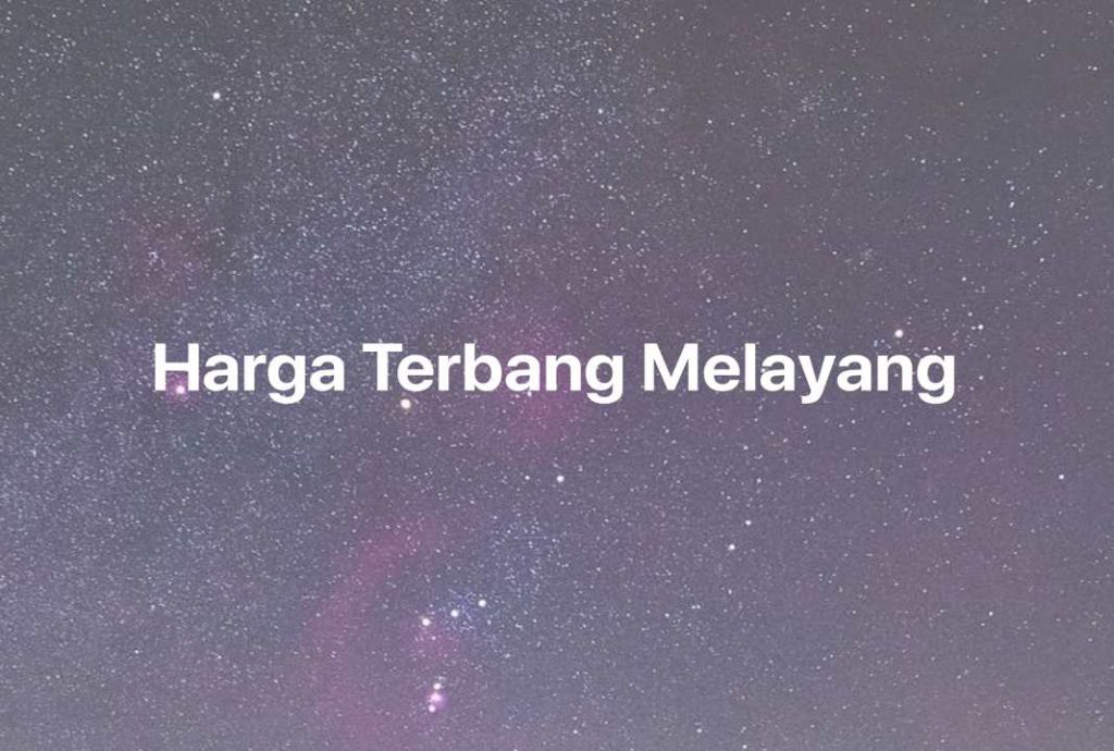 Gambar Mimpi Harga Terbang Melayang